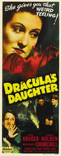 Draculas Doughter original Poster 1936